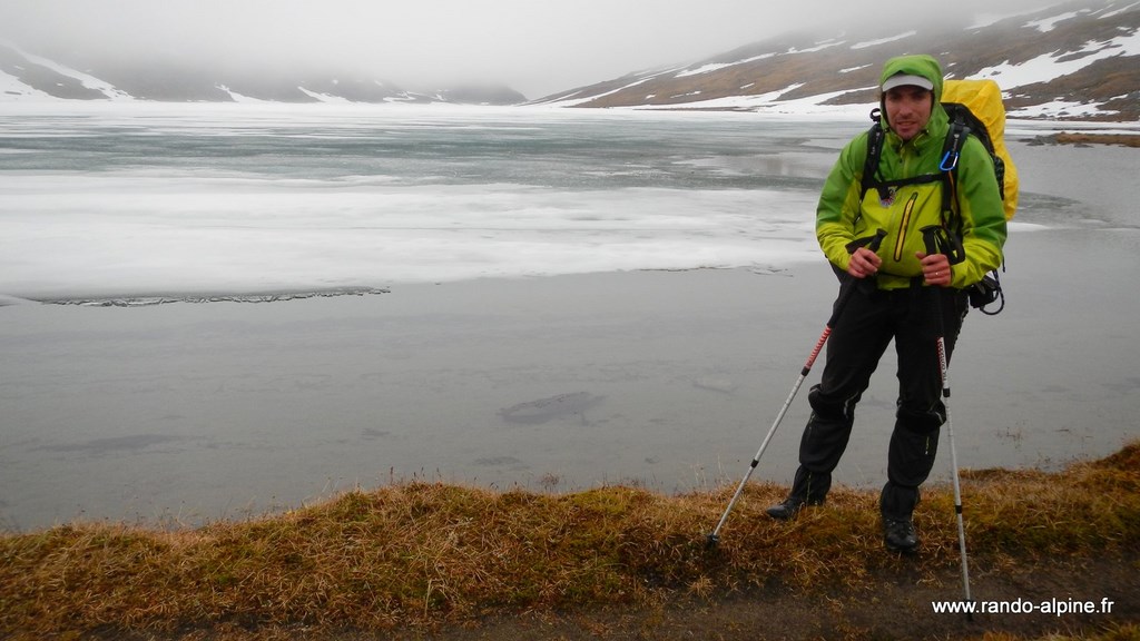 Laponie Suédoise Kungsleden glacial arctique