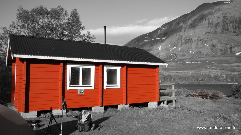 Laponie Suédoise Kungsleden refuge gardé