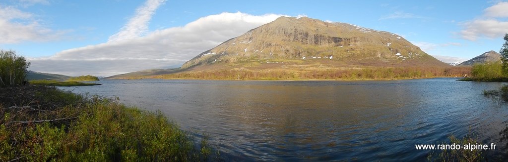 Laponie Suédoise Kungsleden lac