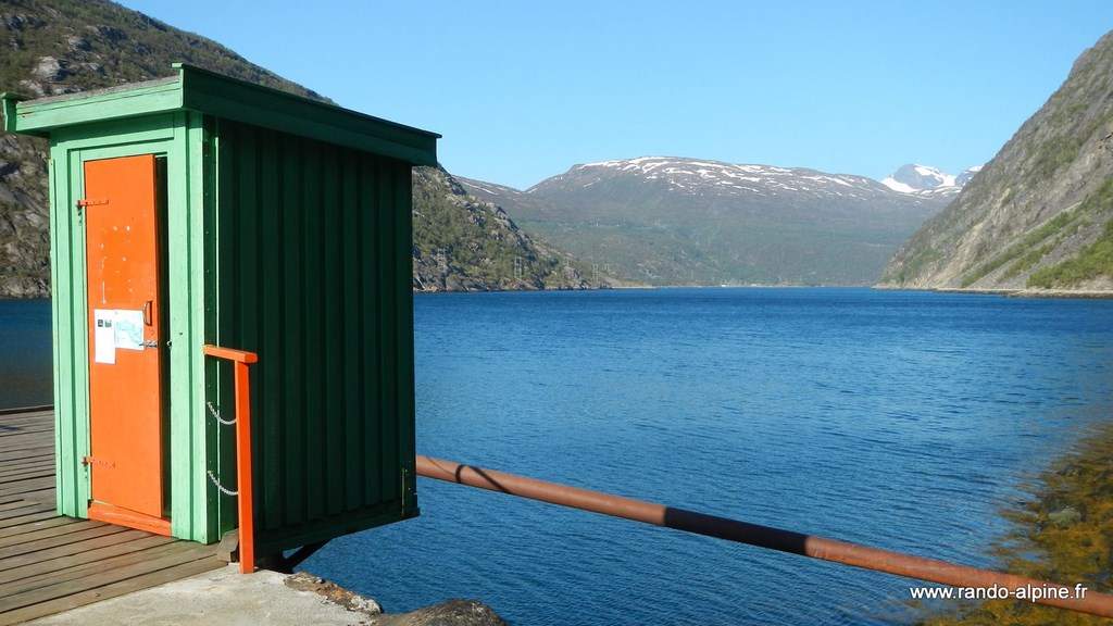 Laponie Suédoise Kungsleden fjord