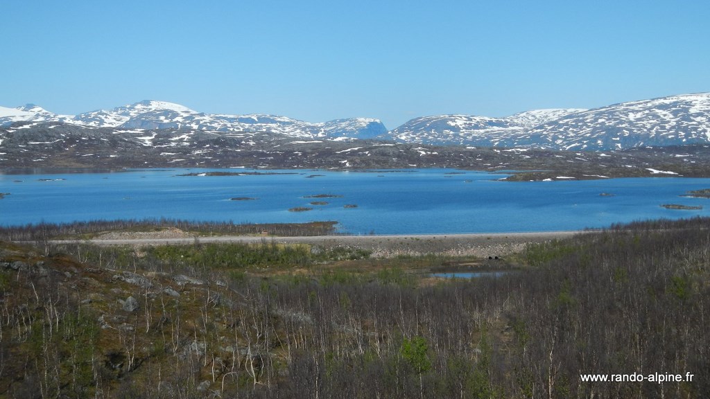 Laponie Suédoise Kungsleden lac